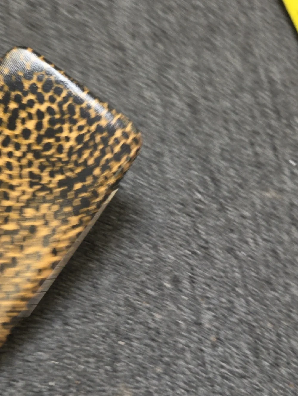 Source Unknown Leopard Print Phone Case - Black & Tan